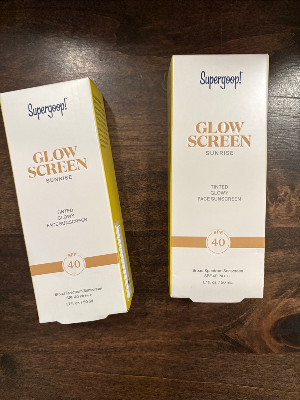(2) Supergoop! Glow Screen - Sunrise 1.7 oz ($76 value)